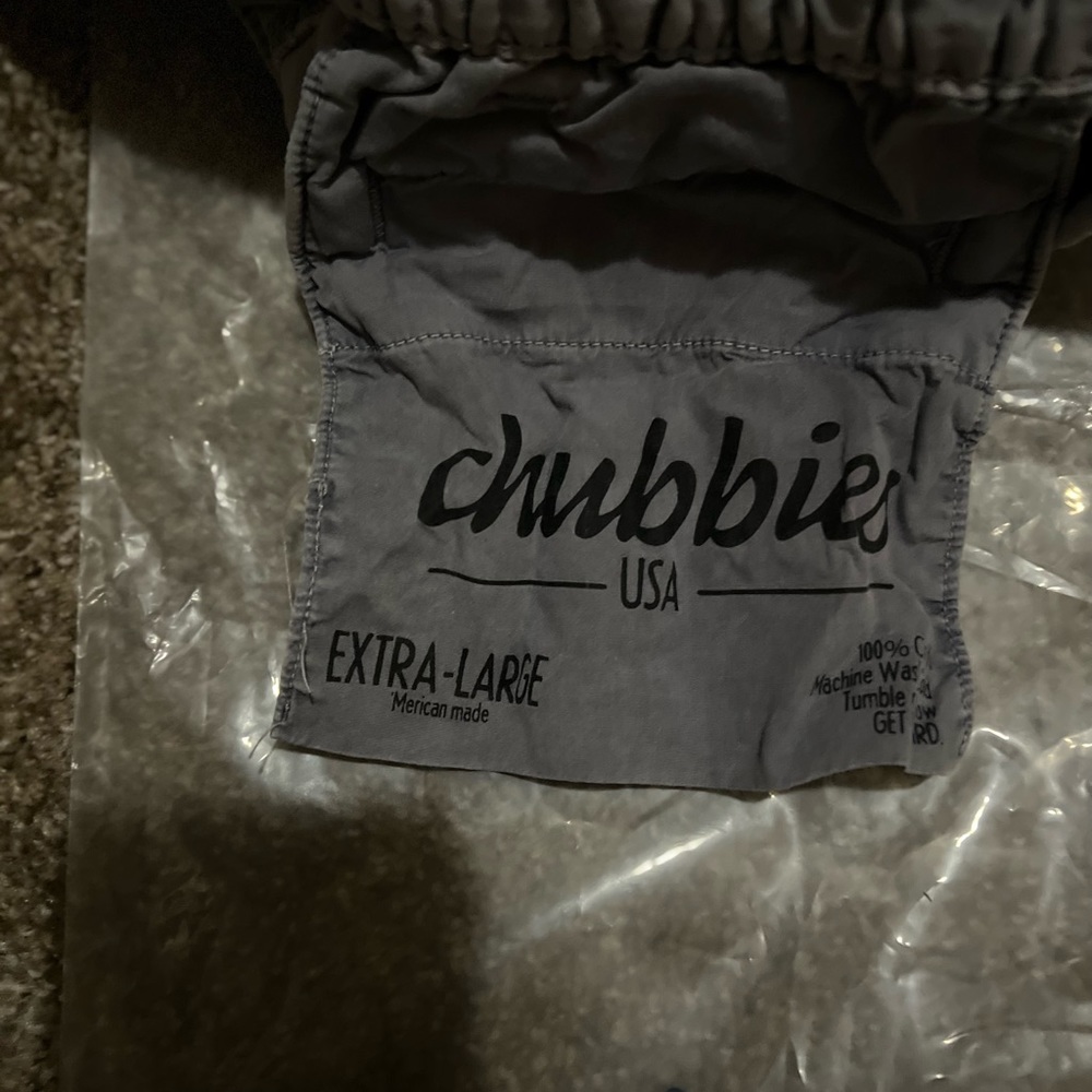 Chubbies silver linings Size XL